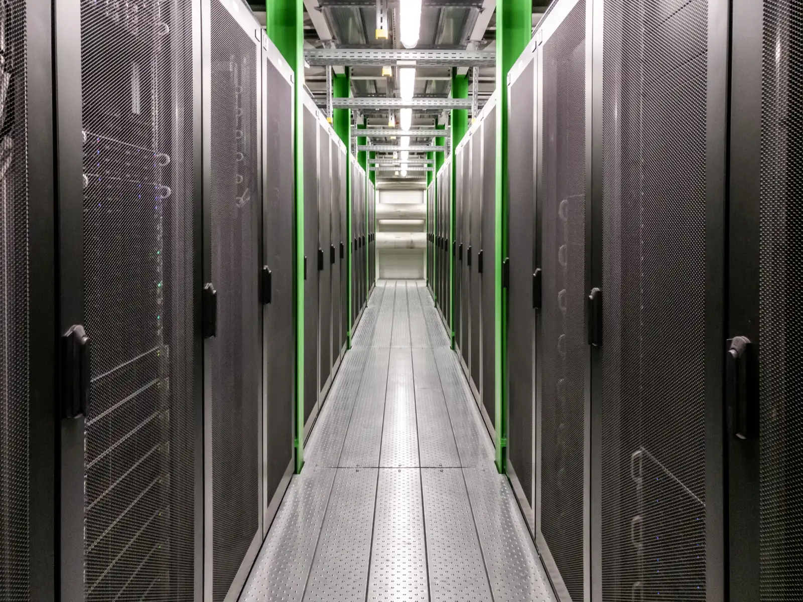 Data centre. Stock photo.