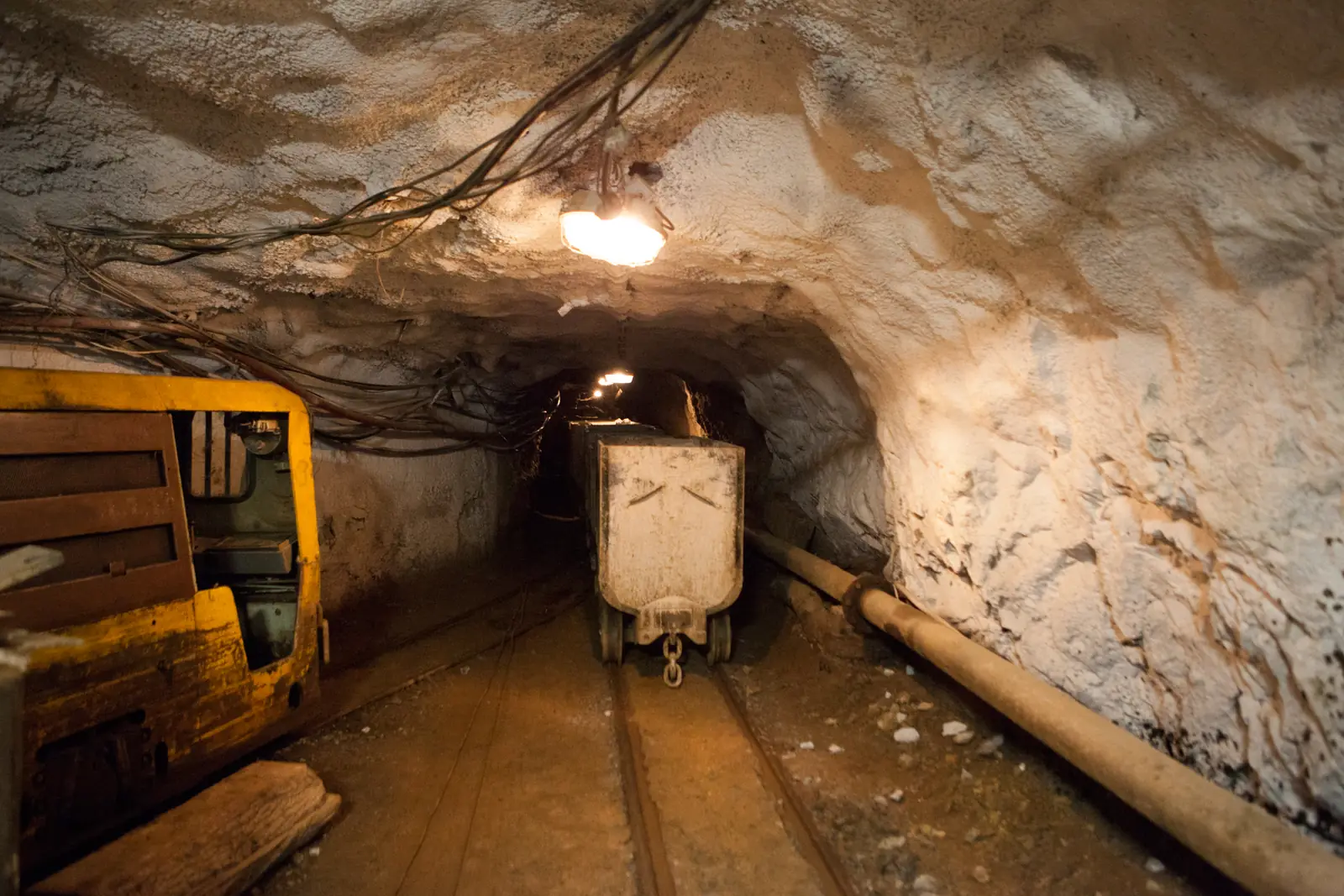 Underground mine. Stock photo, not the Coffee Project.